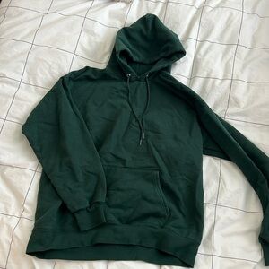 Green hoodie